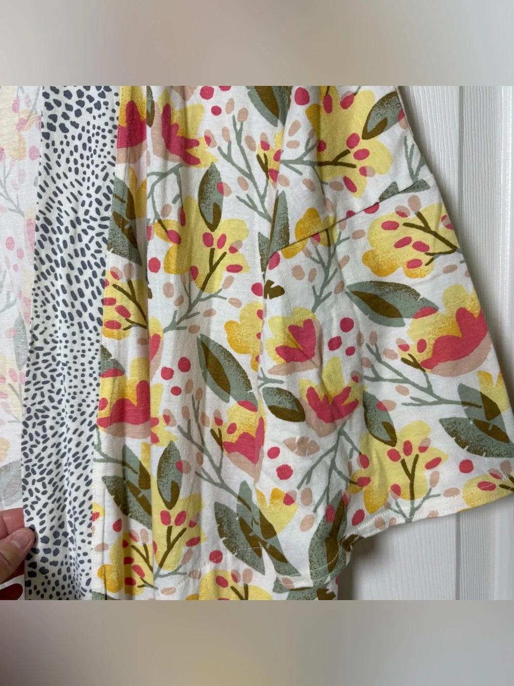 Pact Organic Staycation Robe Kimono Small Pajama Lounge Pockets Granola Minimal